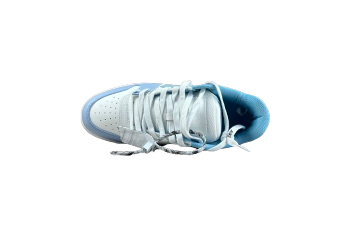 OFF-WHITE Low Out Of Office Calf Leather White Light Blue