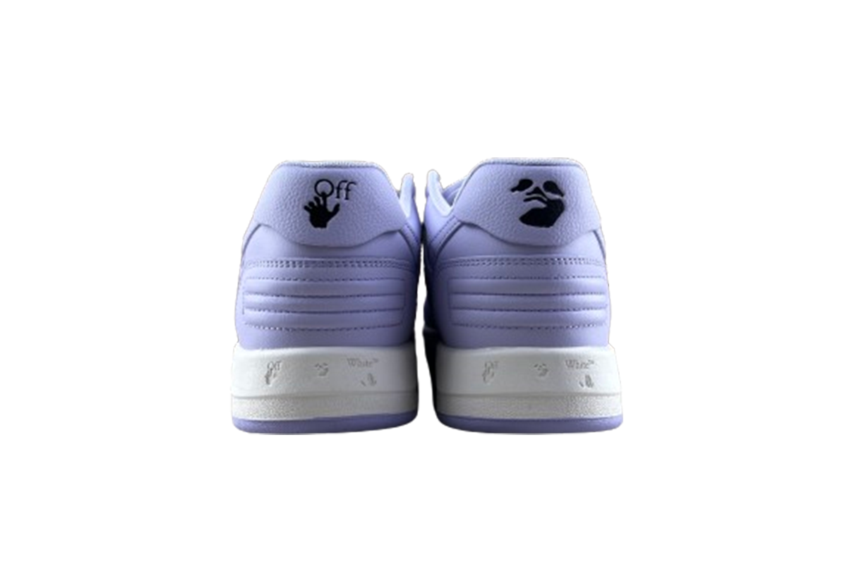 OFF-WHITE Low Out Of Office Calf Leather White Lilac