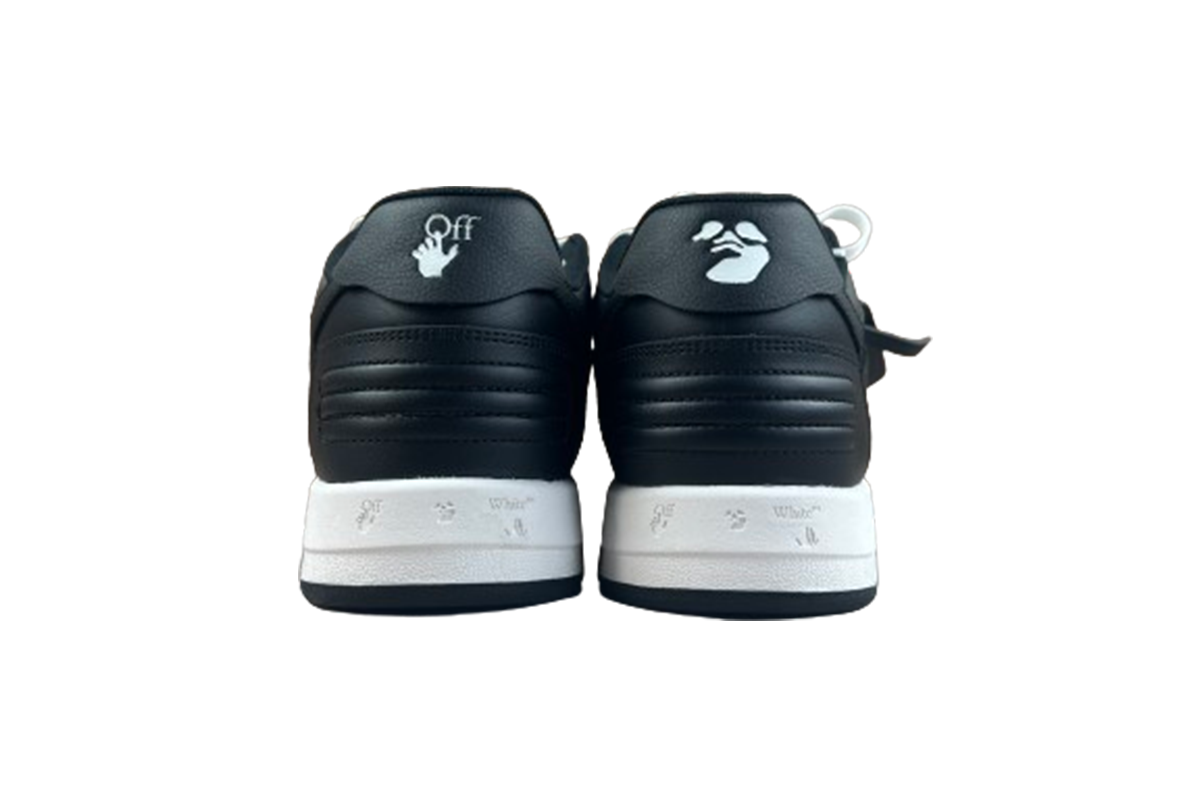 OFF-WHITE Out Of Office Low Tops Black White