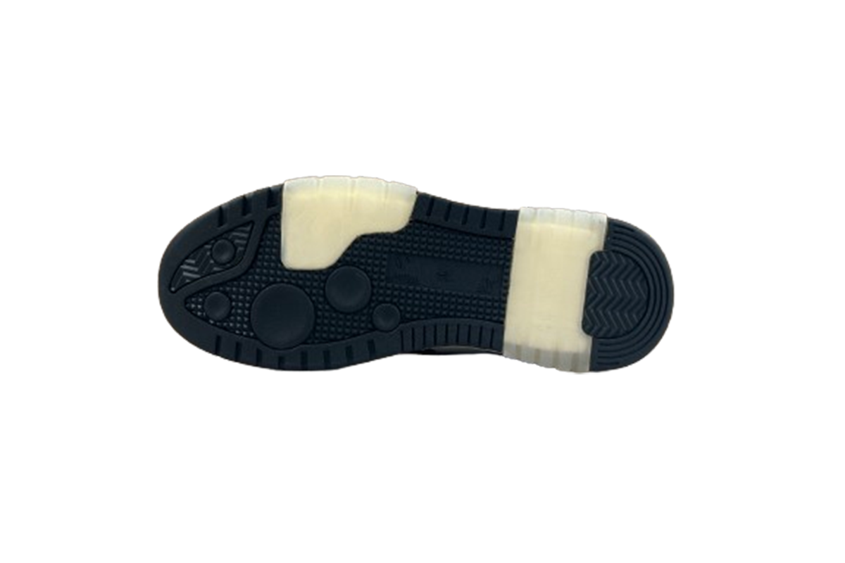 OFF-WHITE Out Of Office Low Tops Black White