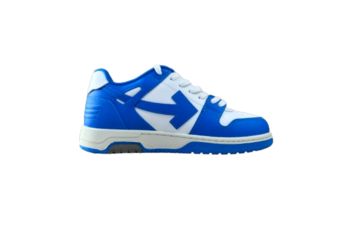 OFF-WHITE Out Of Office Low Tops White Blue
