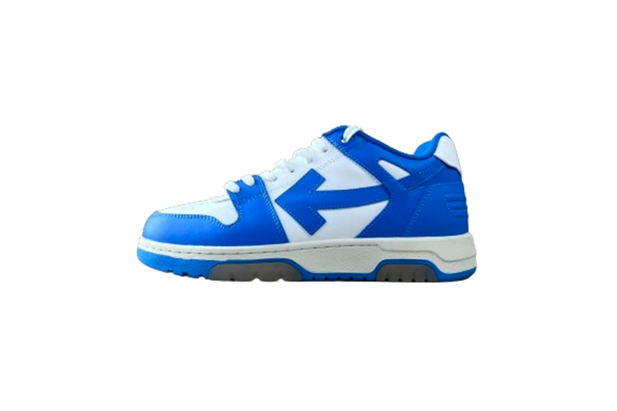 OFF-WHITE Out Of Office Low Tops White Blue