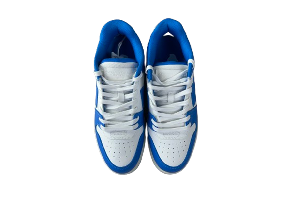 OFF-WHITE Out Of Office Low Tops White Blue