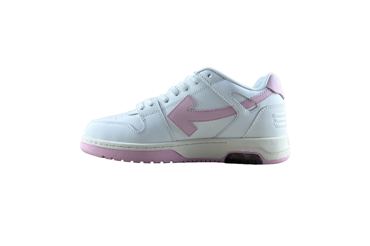 OFF-WHITE Out Of Office Low Tops White Light Pink