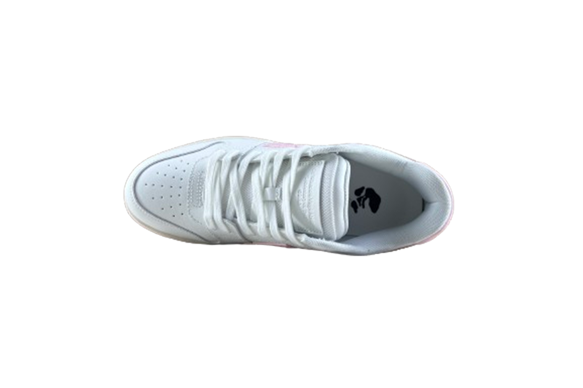 OFF-WHITE Out Of Office Low Tops White Light Pink