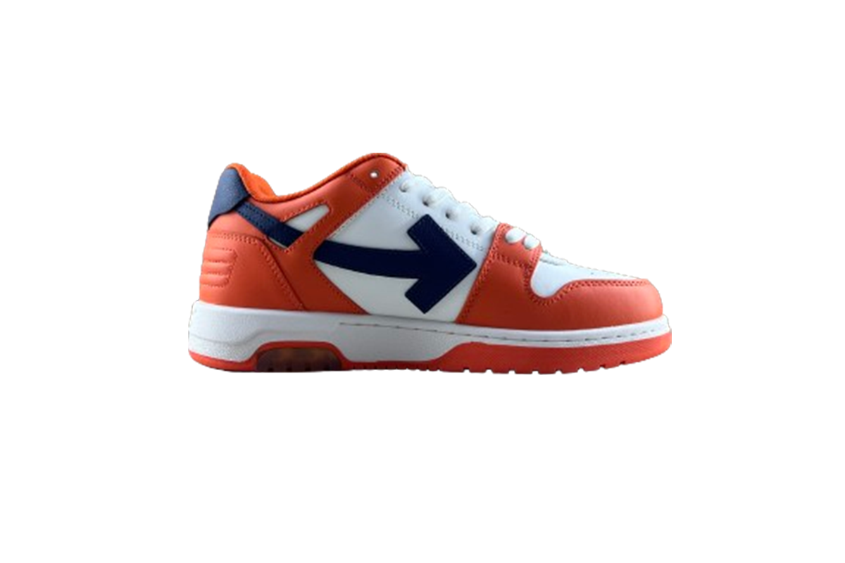 OFF-WHITE Out Of Office Low Tops White Orange Blue