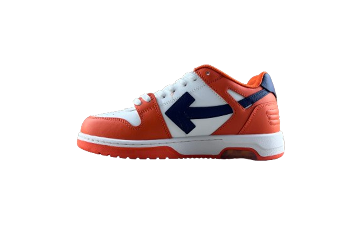 OFF-WHITE Out Of Office Low Tops White Orange Blue
