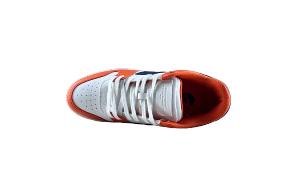 OFF-WHITE Out Of Office Low Tops White Orange Blue