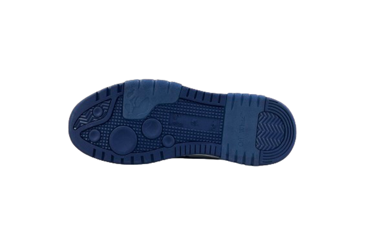 OFF-WHITE Out Of Office Low Tops Navy Blue