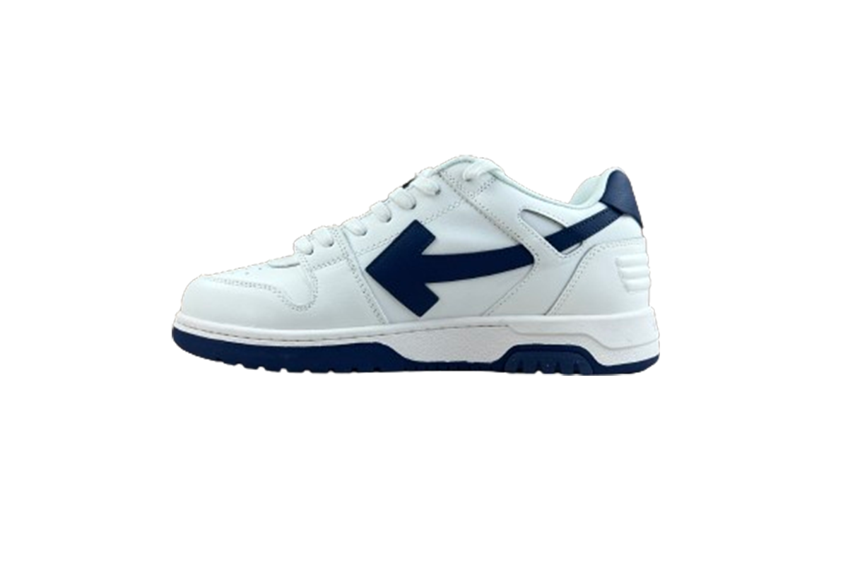 OFF-WHITE Out Of Office Low Tops Navy Blue
