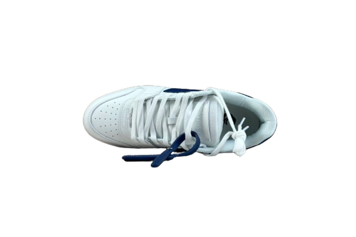 OFF-WHITE Out Of Office Low Tops Navy Blue