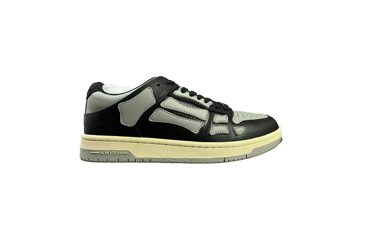 Amiri Skeleton Low Top Black Gray