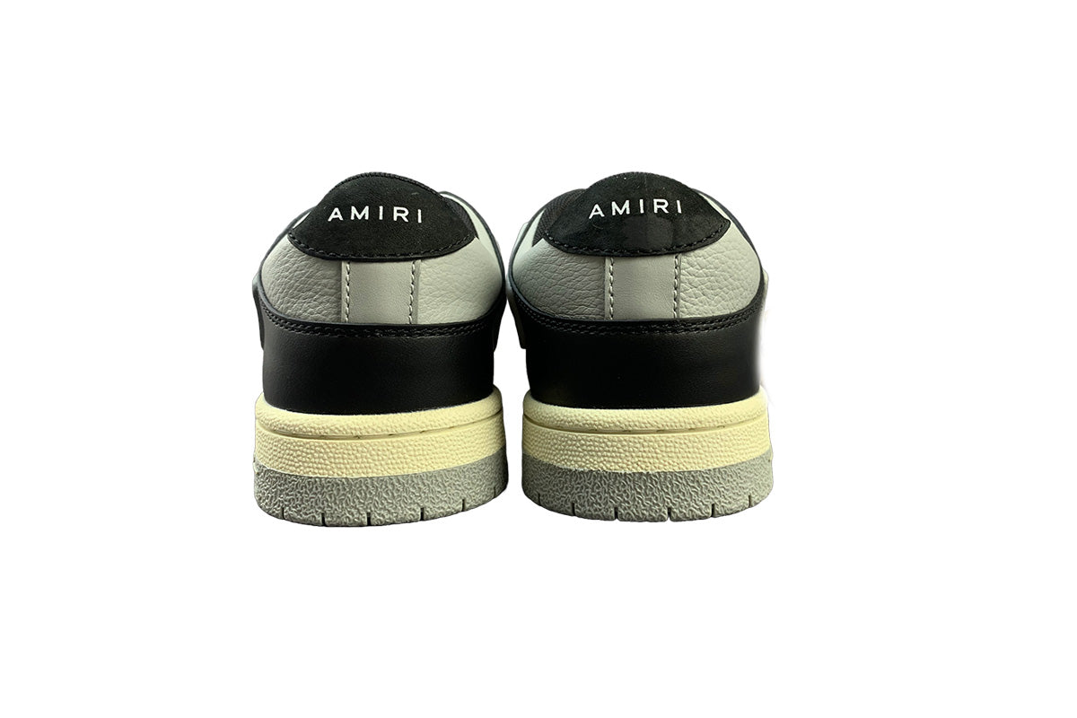 Amiri Skeleton Low Top Black Gray