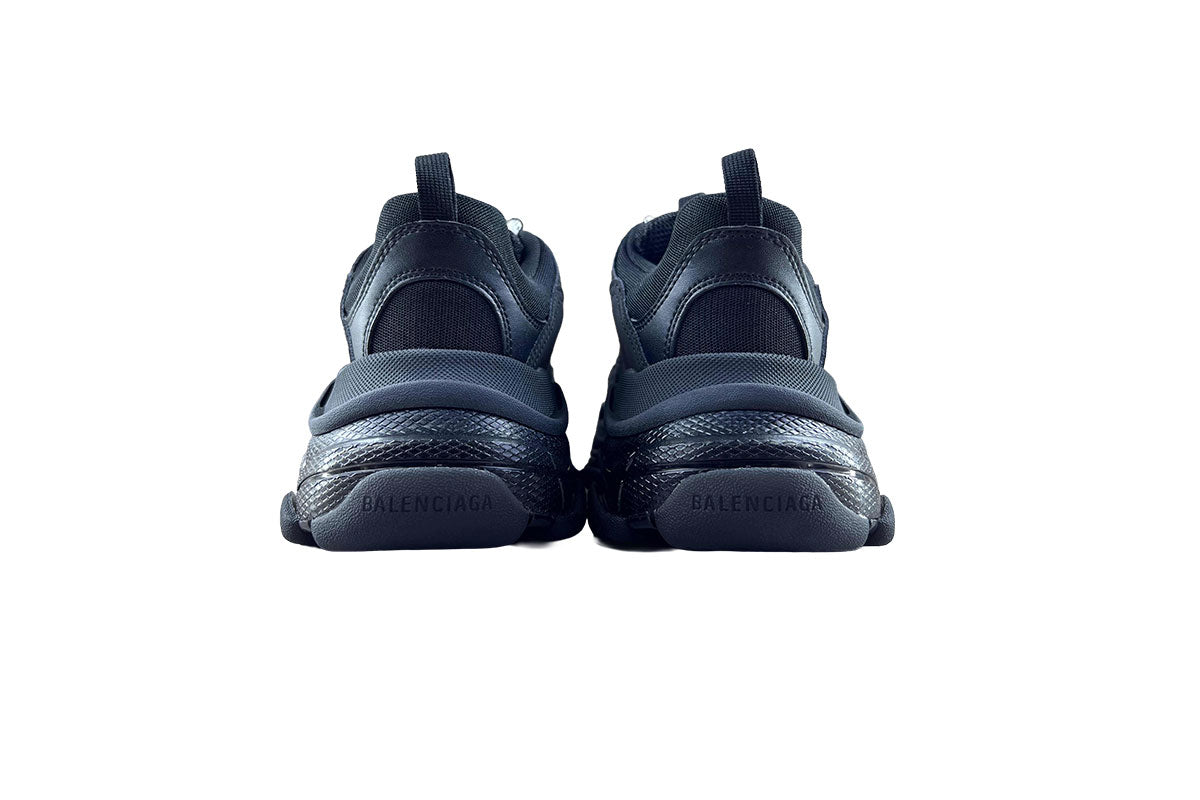 Balenciaga Triple S Black with Clear Sole