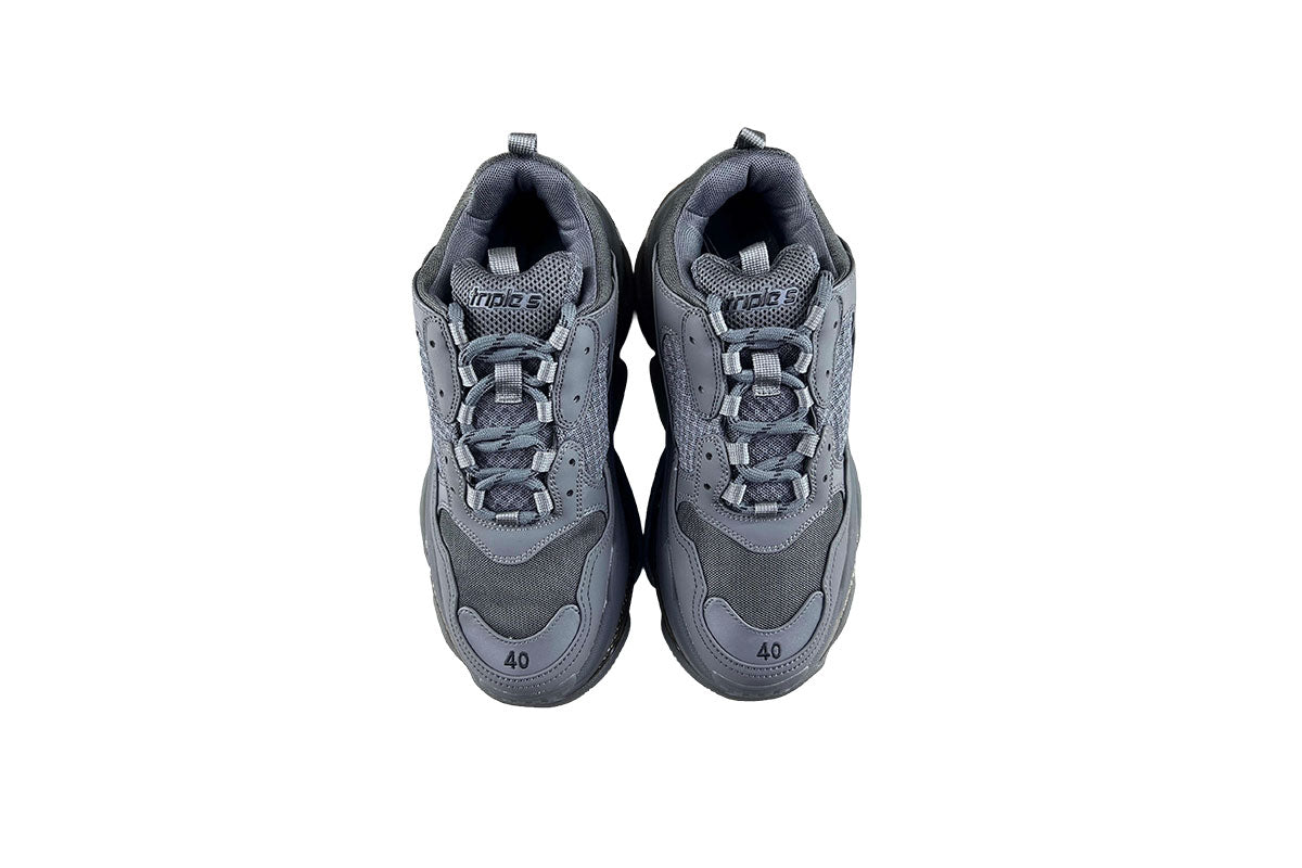 Balenciaga Triple S Gray with Clear Sole