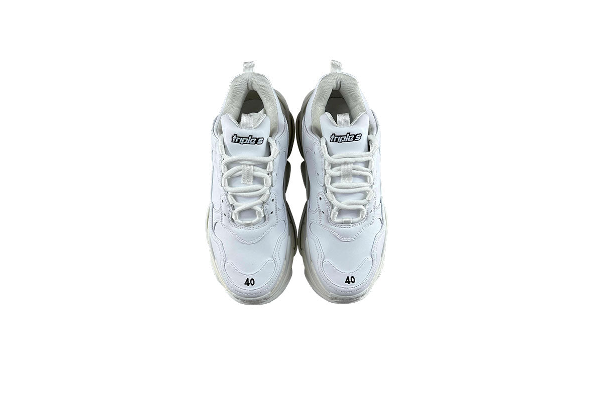 Balenciaga Triple S White