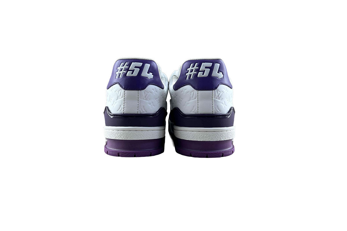 LV Trainer Purple Monogram