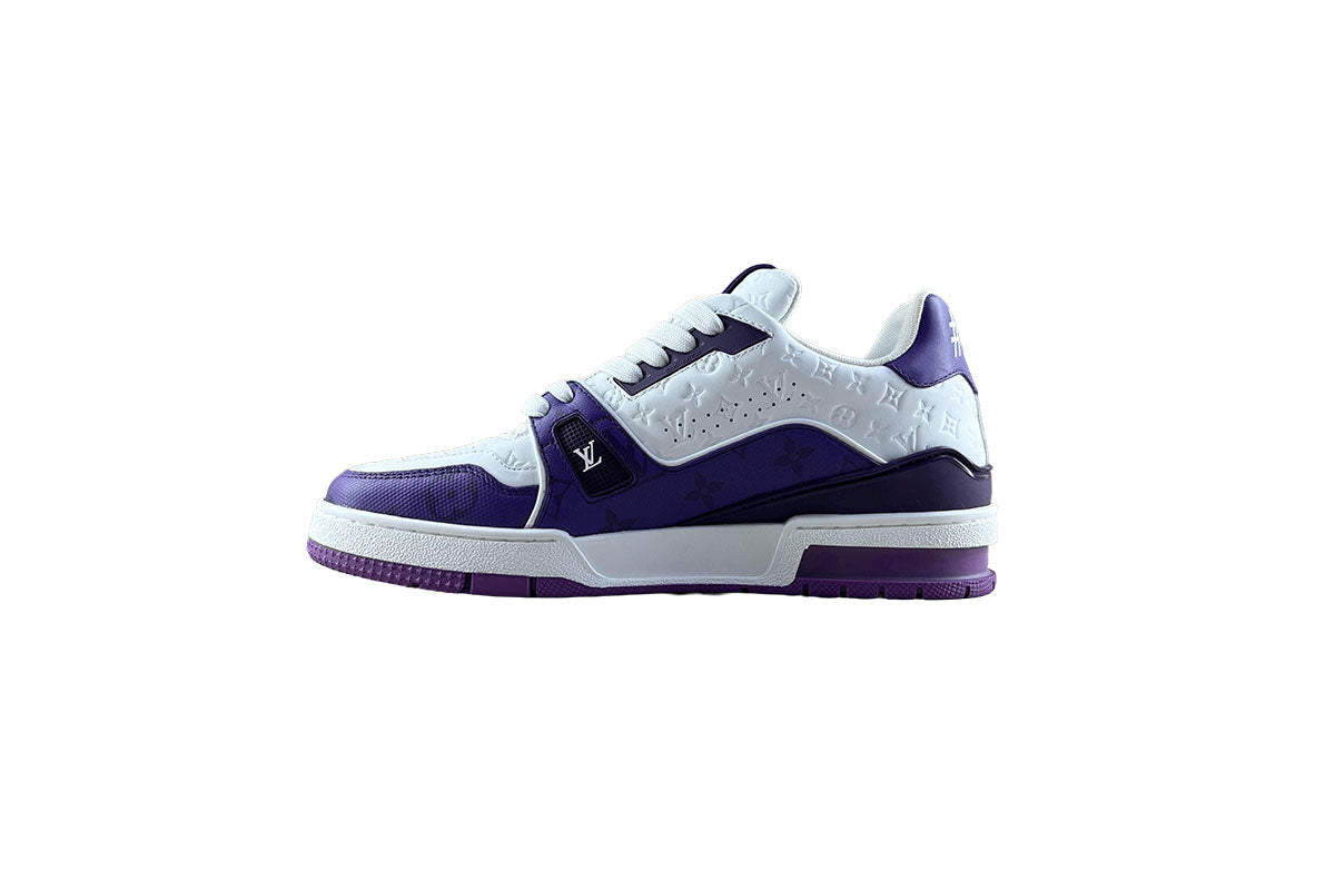 LV Trainer Purple Monogram