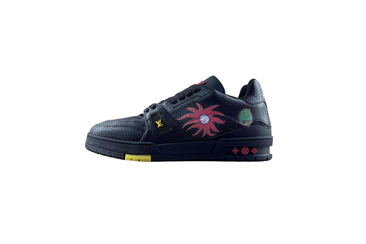 LV Trainer Yayoi Kusama Trainer Black