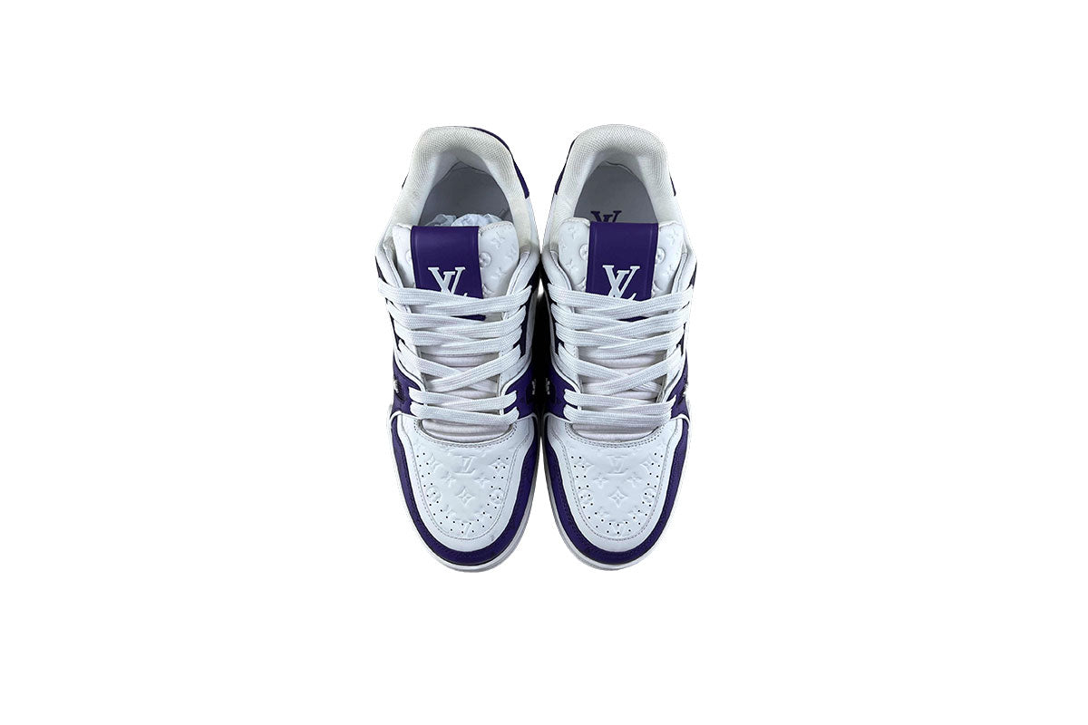 LV Trainer Purple Monogram