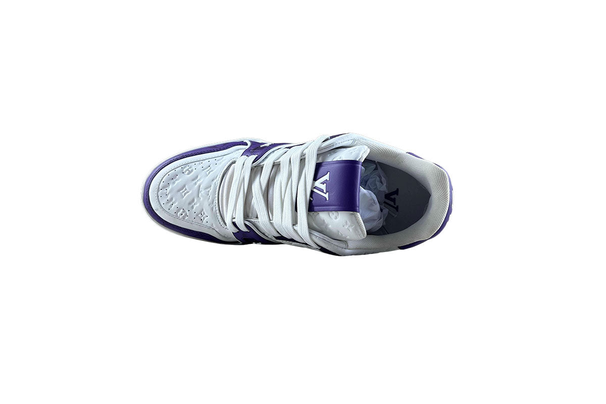 LV Trainer Purple Monogram