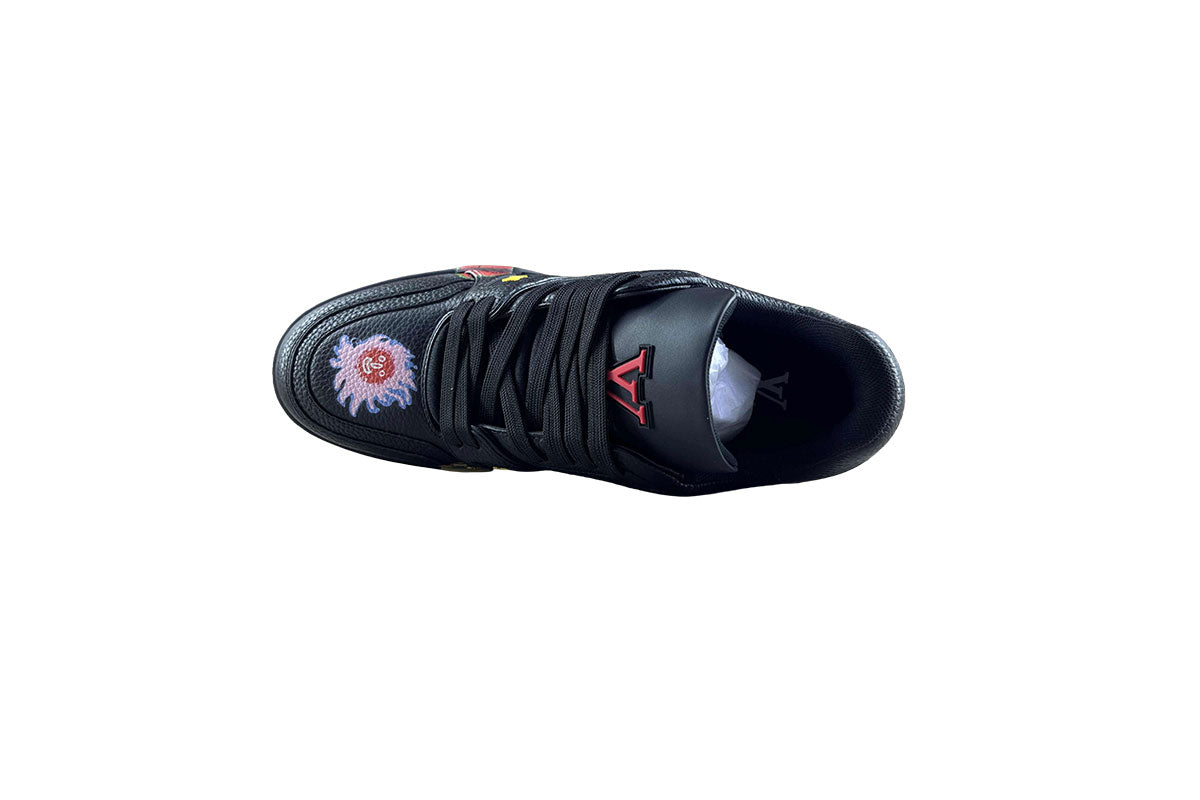 LV Trainer Yayoi Kusama Trainer Black