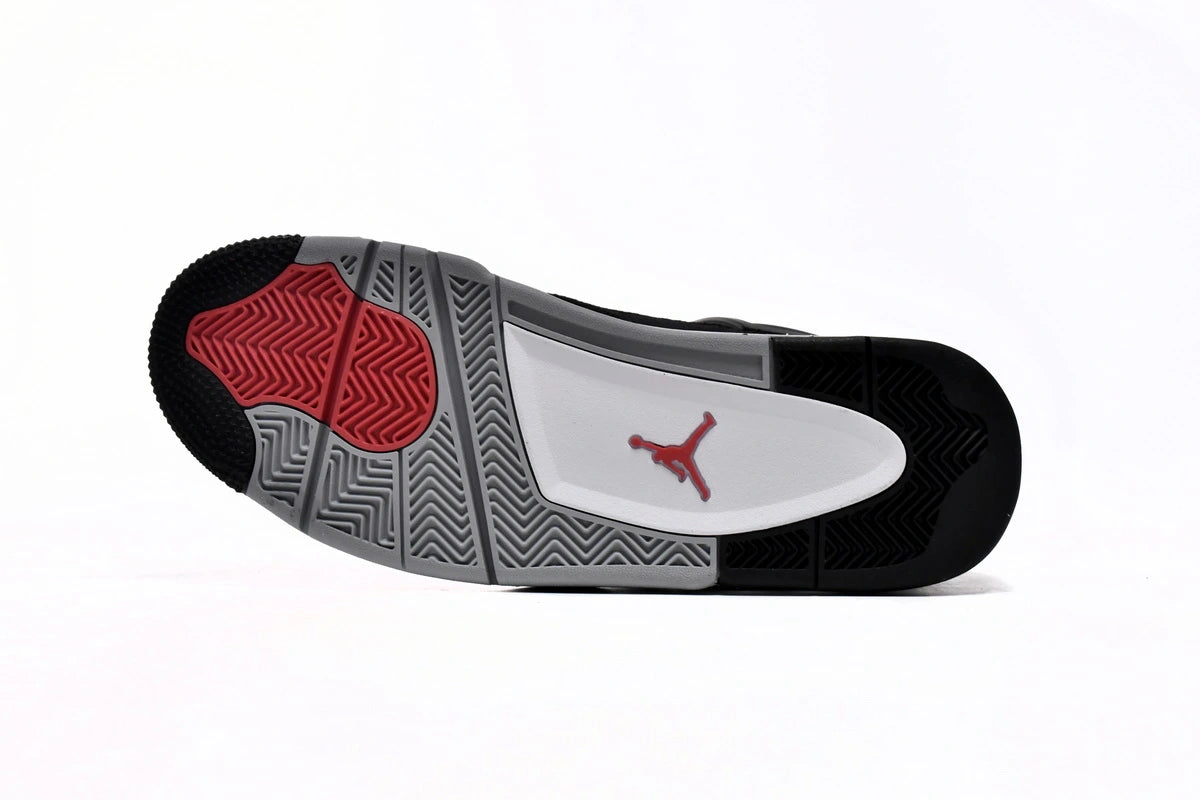 Air Jordan 4 Black Canvas