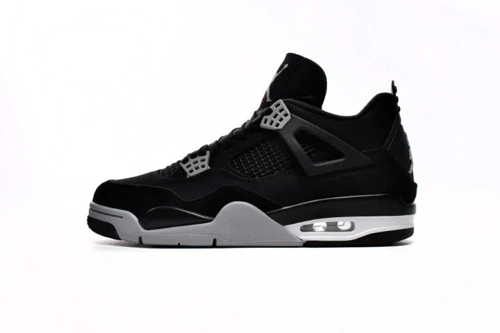 Air Jordan 4 Black Canvas