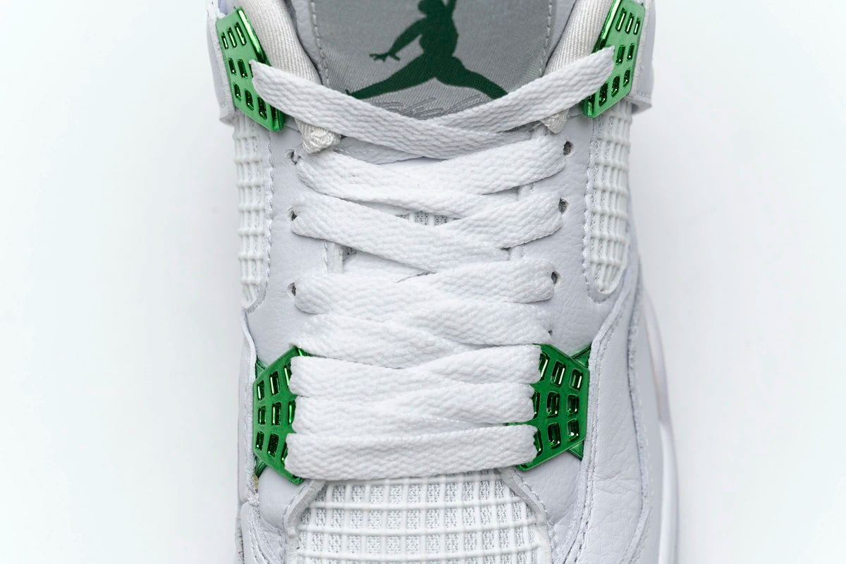 Air Jordan 4 Metallic Green