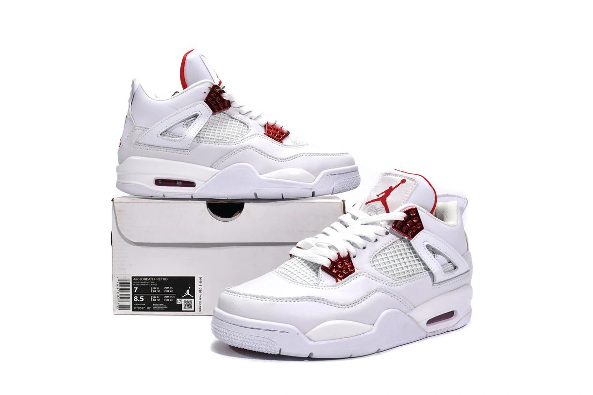 Air Jordan 4 Metallic Red