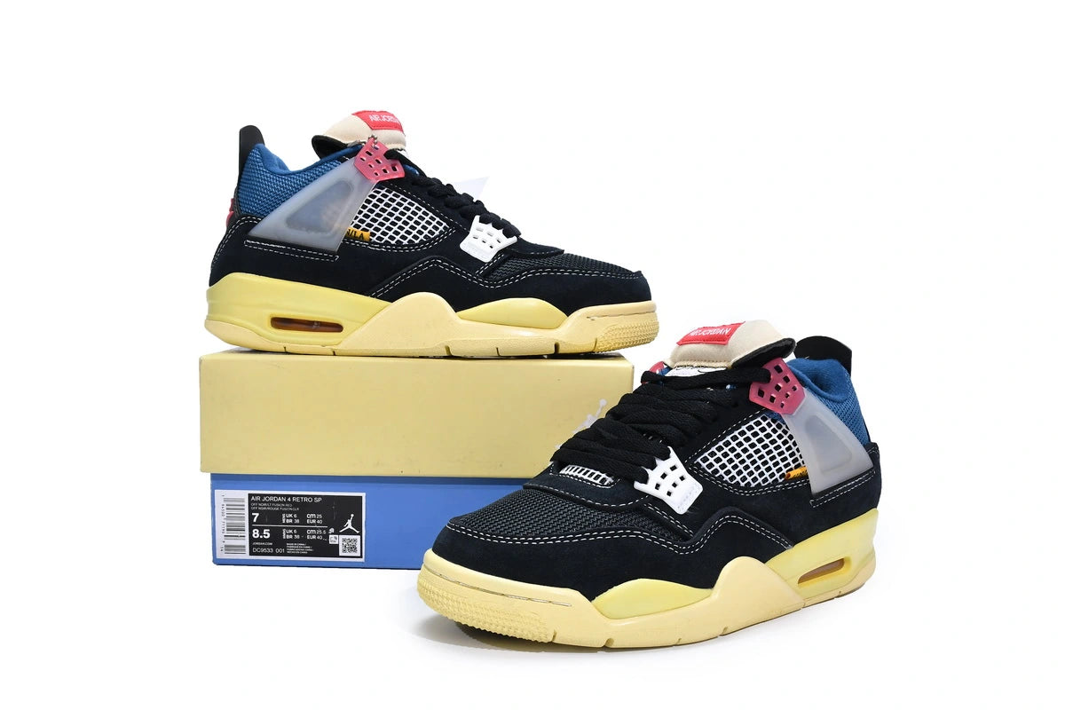 Union LA x Air Jordan 4 Retro SP Off Noir Black
