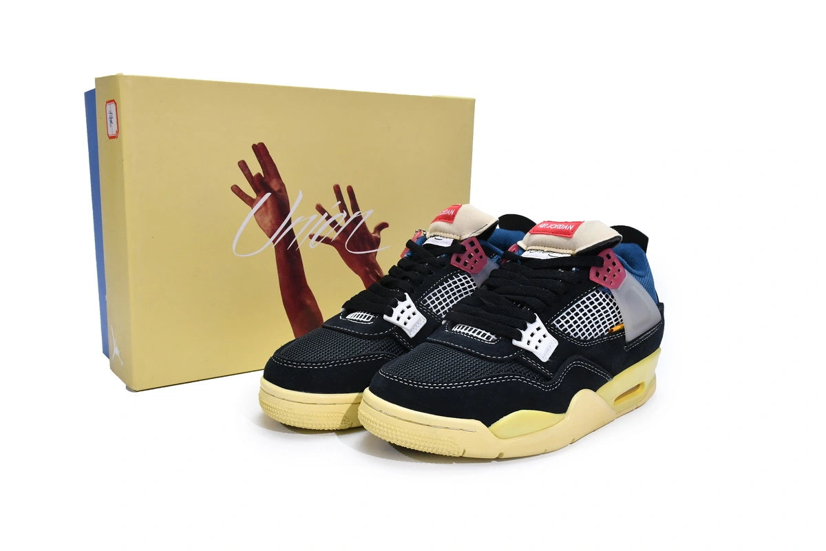 Union LA x Air Jordan 4 Retro SP Off Noir Black