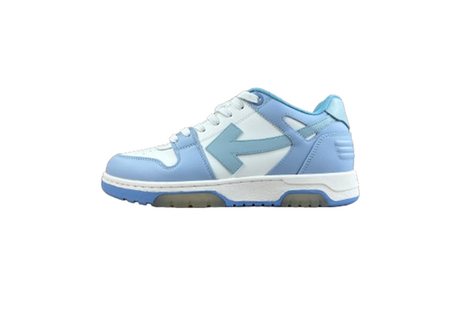OFF-WHITE Low Out Of Office Calf Leather White Light Blue