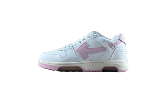 OFF-WHITE Out Of Office Low Tops White Light Pink