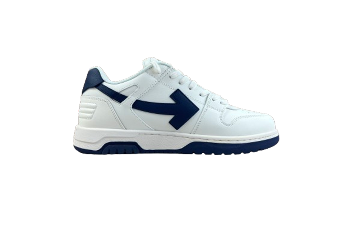 OFF-WHITE Out Of Office Low Tops Navy Blue