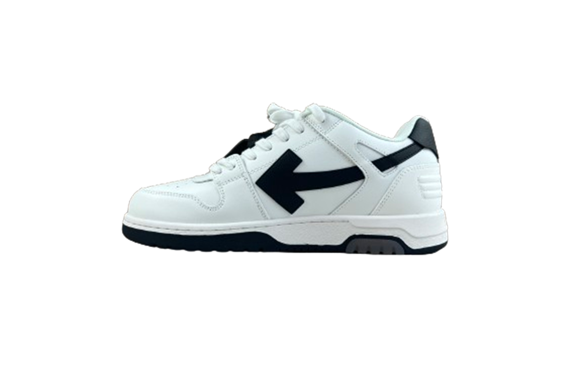 OFF-WHITE Out Of Office Low Tops White Black