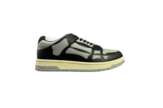 Amiri Skeleton Low Top Black Gray