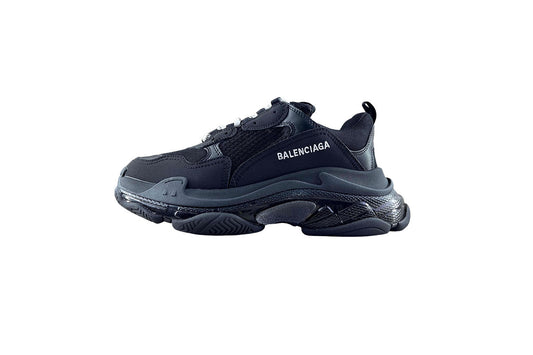 Balenciaga Triple S Black with Clear Sole