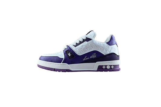 LV Trainer Purple Monogram
