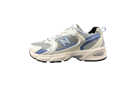 New Balance 530 White, Gray & Blue